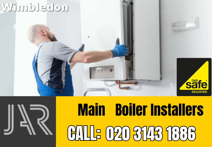 Main boiler installation Wimbledon